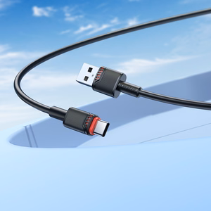 Borofone kaapeli BX110 Beneficio - USB - Type C - 2,4A 1 metri musta