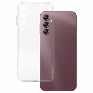 Ultra Clear 1mm Suojakuori Samsung Galaxy A14 4G / 5G:lle - läpinäkyvä