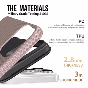 Perfectionists Triangle Mag Case iPhone 12 Pro Max rose gold