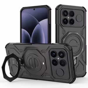 Tech-Protect TacticStand MagSafe suojakuori Xiaomi Poco F8 Ultra:lle - musta