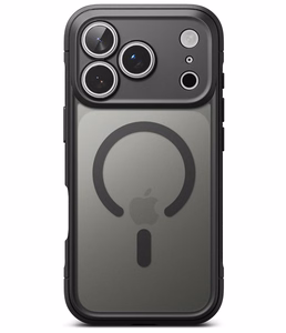 Ringke Fusion Bold Magnetic MagSafe -suojakuori iPhone 18 Pro Max / 17 Pro Max -malleille, mattamusta