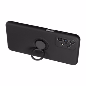 Suojakuori Samsung A57 5G:lle Silicone Ring musta