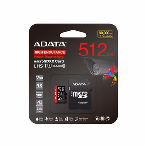 ADATA MICROSDXC 512GB UHS-I U3 V30S