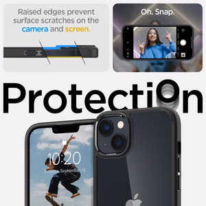 Spigen Ultra Hybrid iPhone 14 Plus -kotelo - Matta musta