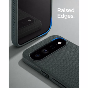 Spigen Liquid Air Mag MagSafe suojakuori mallille Google Pixel 11 – väri: tummanvihreä
