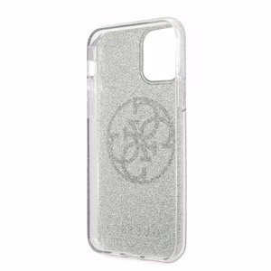 Guess GUHCN58PCUGLKA iPhone 11 Pro khaki hard case 4G Circle Glitter