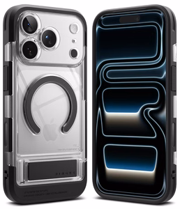 Ringke UX Magnetic -suojakuori iPhone 18 Pro / 17 Pro -malleille, läpinäkyvä