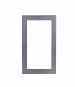 Front panel for 2 modules VTM125