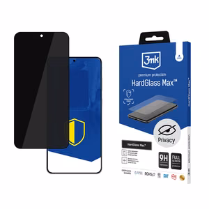 3mk HardGlass Max Privacy Musta Yksityisyyslasi Samsung Galaxy S25 Edge:lle