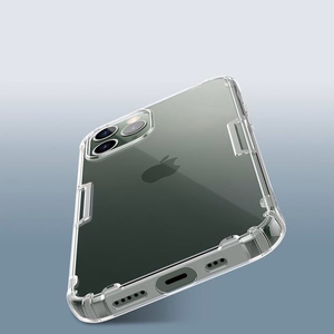 Nillkin Nature TPU suojakuori laitteelle Apple iPhone 12 Pro Max, tummanvihreä