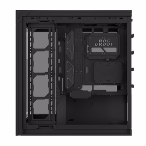 ASUS ROG CRONOX GR801 CURVE TG ARGB musta keskikokoinen tornikotelo
