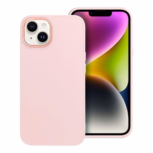 Frame Suojakuori iPhone 13:lle puuterinvaaleanpunainen
