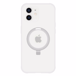 Tel Protect Magical Magsafe Stand Suojakuori iPhone 11:lle hopeinen
