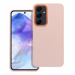 Suojakuori Samsung A55 5G:lle Frame vaaleanpunainen