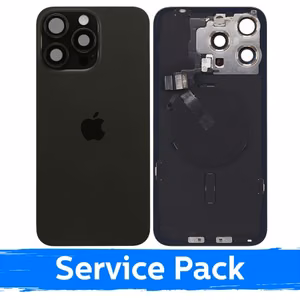 Takakuori yhteensopiva Apple iPhone 15 Pro Max / Black Titanium / (Service Pack)
