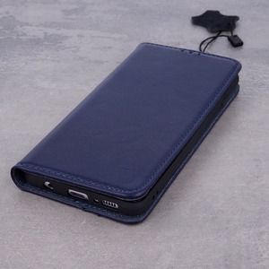 Genuine Leather Smart Pro iPhone 17 Pro 6,3:lle laivastonsininen