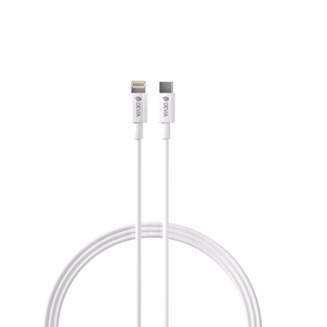 Devia wall charger Smart PD GaN 30W 1x USB-C white + cable USB-C - Lightning