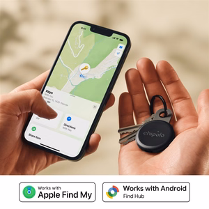 Chipolo LOOP – ladattava Bluetooth-paikannin silikonilenkillä iOS & Android, 4col_Charcoal