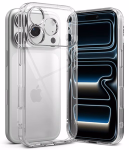 Ringke Fusion suojakuori malleille iPhone 18 Pro / 17 Pro, läpinäkyvä
