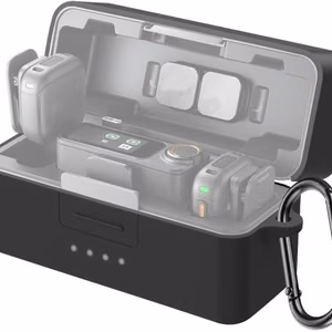PULUZ silikonilataussuojakuori DJI Mic 3 (musta)