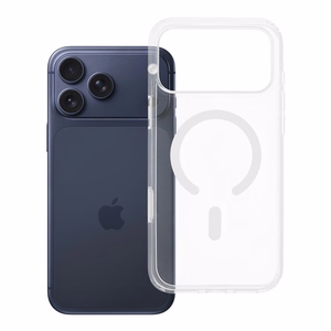 Clear Mag Cover Elite STR-suojakuori mallille iPhone 17 Pro Max / 18 Pro Max, MagSafe-yhteensopiva, kellastumattomasta materiaalista ja Camera Control -painikkeella – läpinäkyvä
