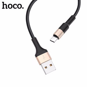 Hoco USB-A - USB-C -kaapeli 2A 1 m X26 musta-kultainen