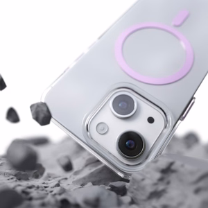 Etteri värillinen magneettikuori iPhone 14 6,1' vaaleanpunainen