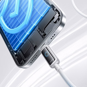 USB-kaapeli Joyroom S-A55 USB-A - Lightning 3 A 1,2 m valkoinen