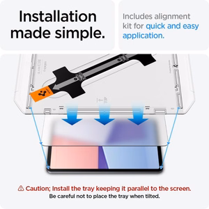Spigen Glas.tR EZ Fit Karkaistu lasi iPad Air 11 tuumalle (2024/2025/2026)
