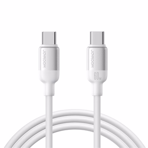 Joyroom S-A62 Lively Series 60W USB-C - USB-C kaapeli 1.2m - valkoinen