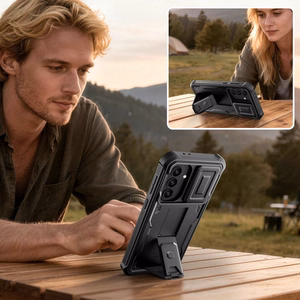 Tech-Protect Kevlar Cam+ 2-sarjan suojakuori Samsung Galaxy A36 / A37 5G:lle - musta