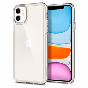 Spigen Ultra Hybrid iPhone 11 -kotelo - Kirkas
