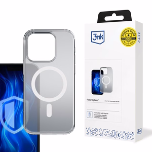 3mk Frosty MagCase valkoinen Suojakuori Apple iPhone 15 Pro Max:lle - valkoinen