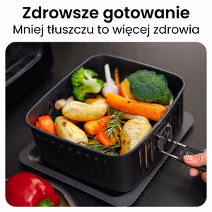 Huslog 1800W monitoiminen rasvakeitin