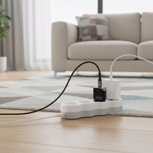 Puhelinlaturi Forcell F-Energy Ultra Slim GaN III USB C PD QC4.0 3A 30W B130101-E musta