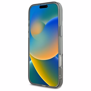 Karl Lagerfeld Suojakuori iPhone 16 Pro 6.3 KLHMP16LHLSKIK Musta Kova IML Metal Karl Head MagSafe