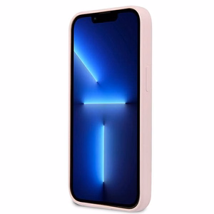 Guess GUHCP13SSLTGU iPhone 13 mini 5.4" violetti/lila kovakotelo Silikoni Kolmio