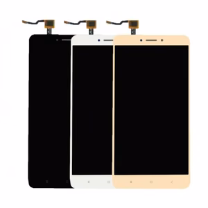 LCD-näyttö yhteensopiva Xiaomi Mi Max 2 kanssa valkoinen HQ