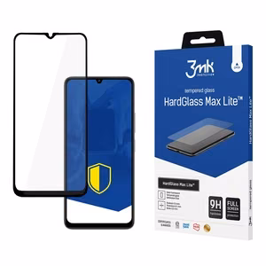 Karkaistu lasi 3mk HardGlass Max Lite mustalla kehyksellä Xiaomi Redmi 13C 5G