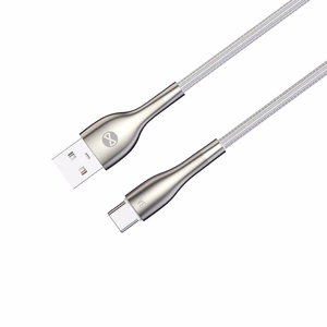 Forever Sleek -kaapeli USB - USB-C 1,0 m 3A valkoinen