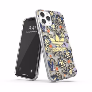 Adidas OR Clear Case CNY AOP -suojakuori iPhone 11 Pro:lle, kultainen