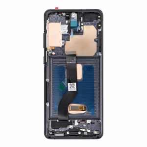 SAMSUNG S20 Plus -mallin musta SOFT OLED -LCD-näyttö kehyksellä