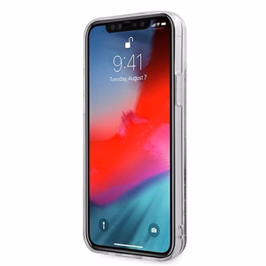 Guess GUHCP12LLG4GSI iPhone 12 Pro Max 6.7" hopea/hopea kovakotelo 4G Big Liquid Glitter, hopea/hopea