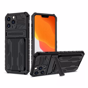 Tel Protect Combo Suojakuori iPhone 13 Pro:lle musta