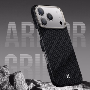 Benks magneettinen Armor Air Armor Grid Kevlar suojakuori metallirunko 600D iPhone 17 Air musta