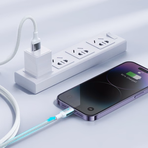 Joyroom Extraordinary Series A10 Lightning / USB-C PD 20W kaapeli 1.2 m - valkoinen