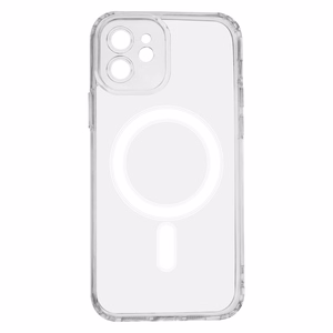 Anti Shock 1,5 mm magneettinen suojakuori iPhone 12 6,1', läpinäkyvä, kamerasuojalla