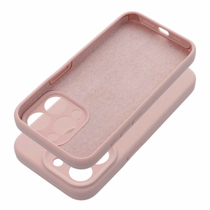 Silikoninen suojakuori iPhone 17 PRO MAX:lle 2mm vaaleanpunainen (powder)