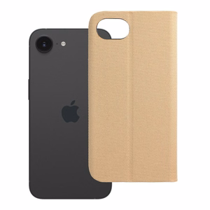 Läppäsuojakuori iPhone 16e (SE 4 2025):lle Sensitive Book kultainen