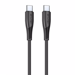USB-kaapeli Awei CL-182C USB-C – USB-C 1,0 m musta